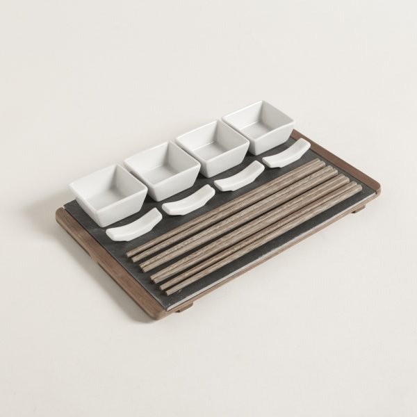 Producto - Set de Sushi blanco para 4