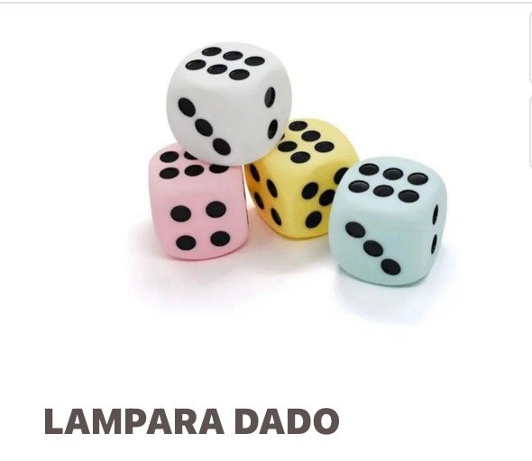 Producto - Lámpara dado