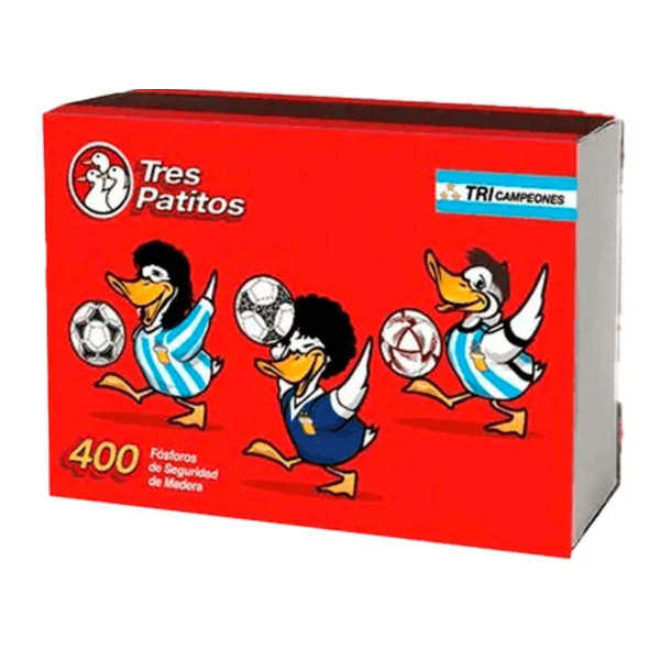Producto - Fosforos Tres Patitos x 400