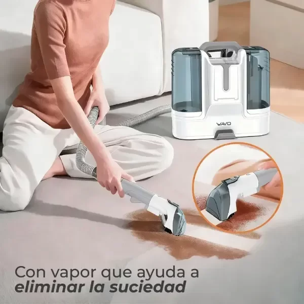 Producto - BE17476 ASPIRADORA VAPORIZADORA PARA TAPIZADOS Y ALFOMBRAS WAVO X18 400W - 4
