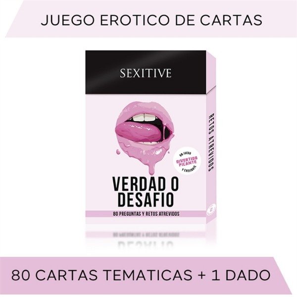 Producto - Juego De Cartas Verdad Desafio- Retos Atrevidos