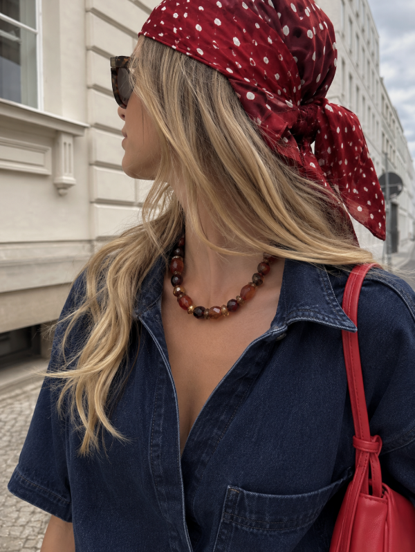 Producto - Collar Victoria Cognac - 1
