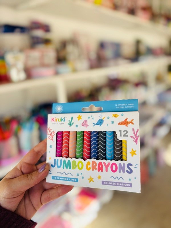 Producto - Crayones jumbo 12 colores