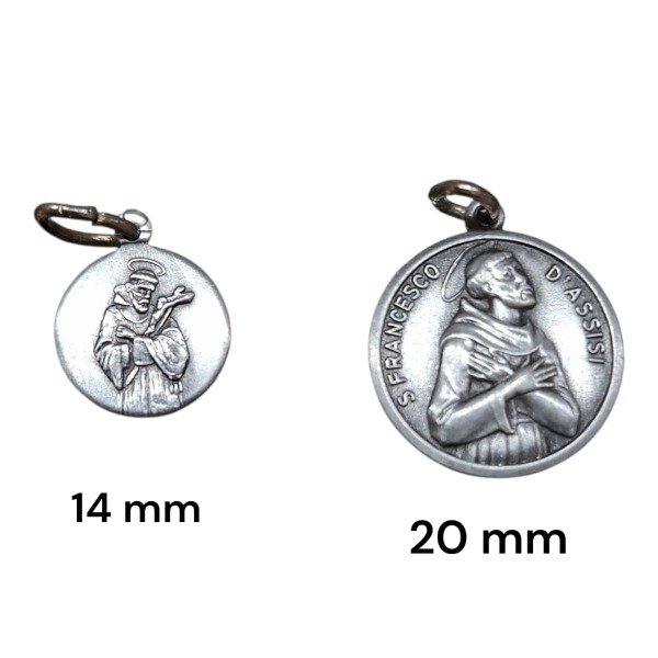 Producto - MEDALLA ALUMINIO SAN FRANCISCO DE ASIS