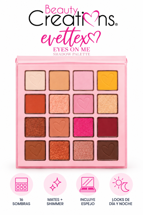 Producto - Beauty Creations - EvetteXO Eyes On Me Shadow Palette - 0