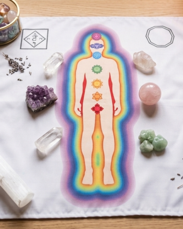 Producto - Manta Testigo -  Aura y Chakras