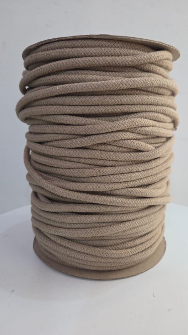 Producto - Cordón de algodón trenzado 6mm SIMIL YUTE