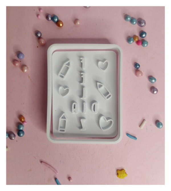 Producto - Cortante 3D con sello DIA DEL MAESTRO