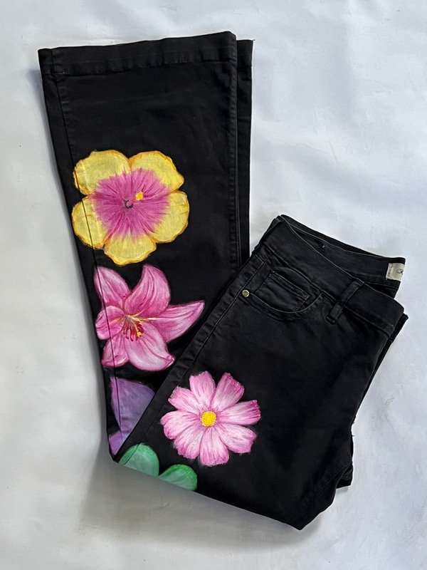 Pantalón Oxford flowers talle 42 — imagen 5