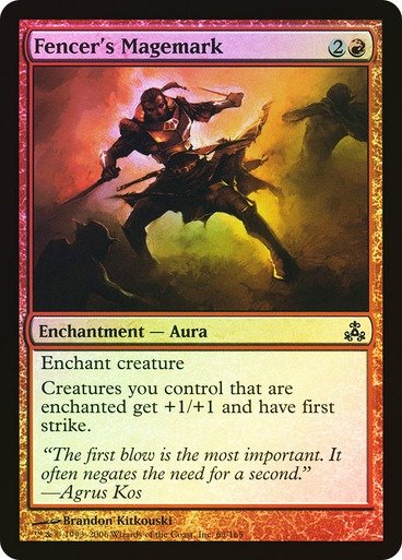 Producto - Fencer's Magemark Foil  Guildpact
