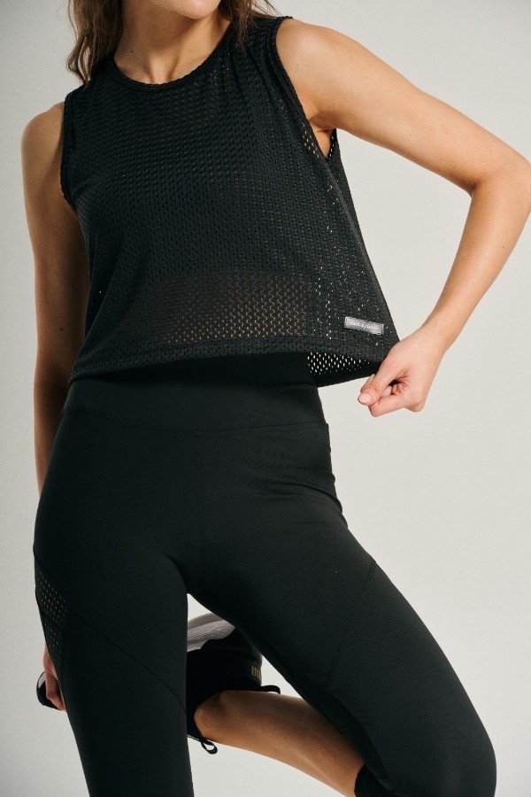 Producto - Tank Top Mesh Negro