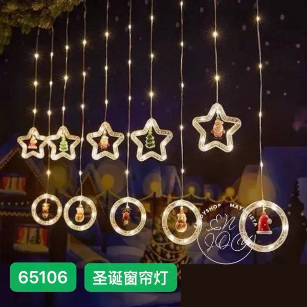 Producto - LUZ LED DECORACION COLGANTE NAVIDEÑO 65106