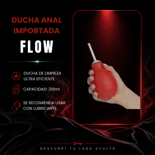 Producto - FLOW - Ducha anal importada 216 ml