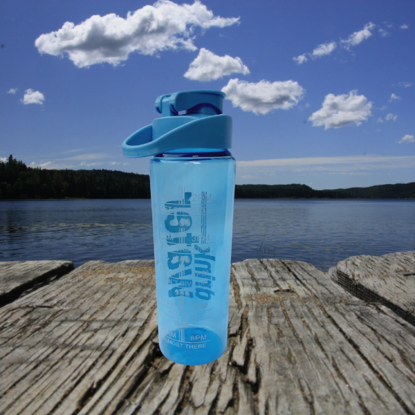 Producto - Botella motivacional 750cc celeste