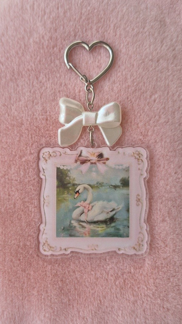 Producto - Llavero Cisne Moñito
