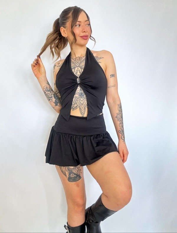 Producto - Pollera globo