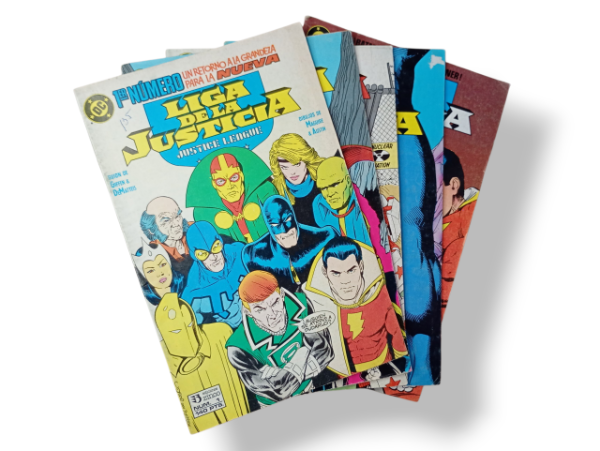 Producto - Liga de la Justicia 1 al 5 Giffen