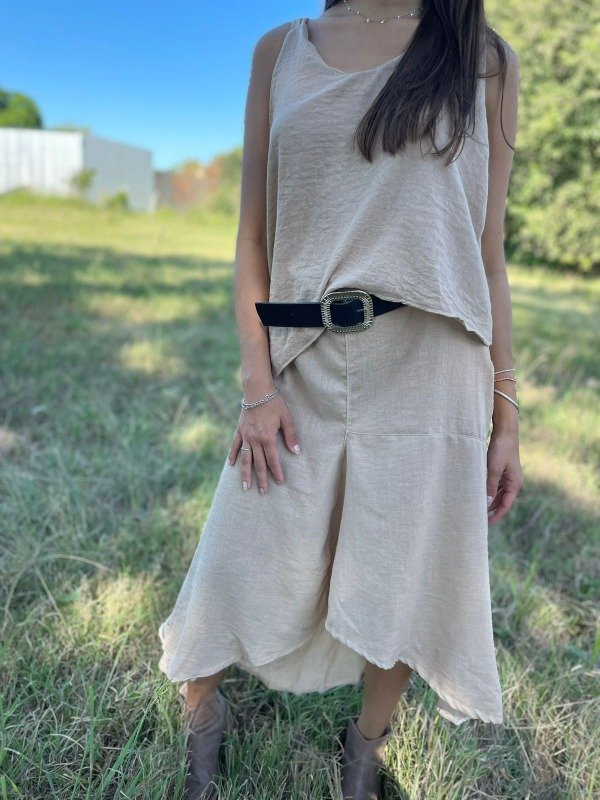 Producto - Pollera gaucha - Capsula lino