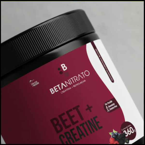 Producto - Extracto de Remolacha + Betanitrato + Creatina 360gr - Sabor Frutos Rojos - 1
