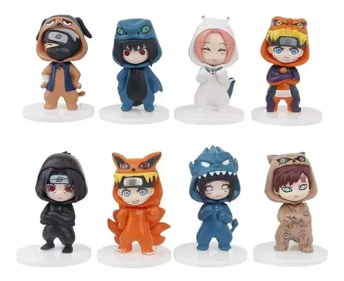 Producto - Figuras por SET  Naruto disfrazados de Invocaciones - Naruto (9cm)