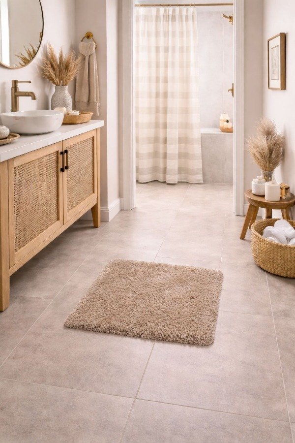 Producto - Alfombra absorbente baño CALADA/JASPEADA/FANTASIA 40x60