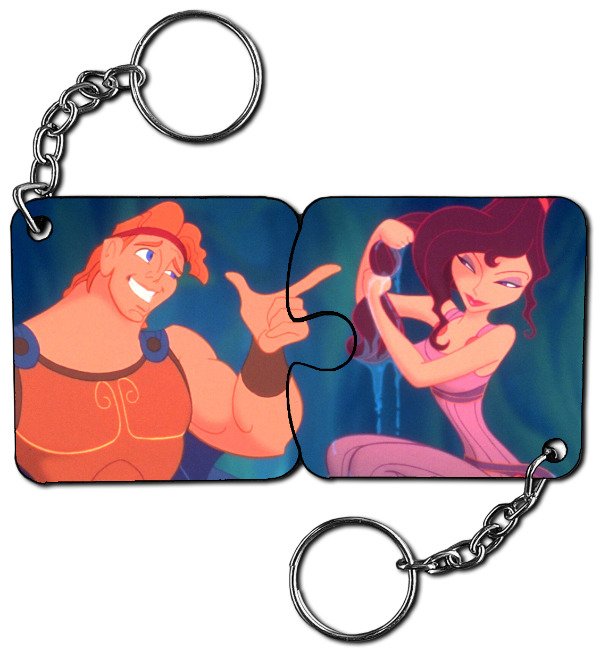 Producto - Hercules y Megara -Llaveros
