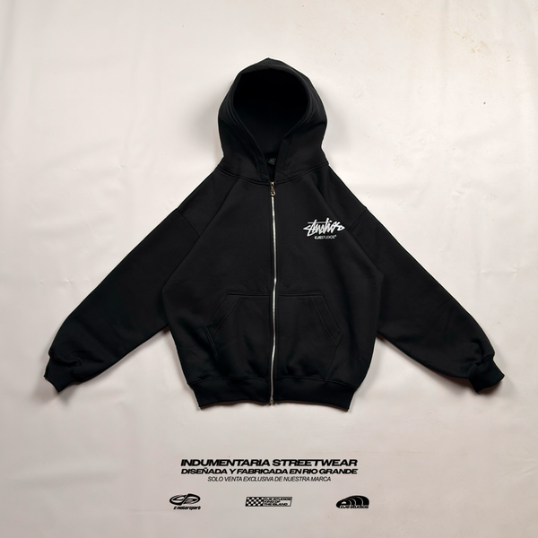 Producto - CAMPERA STD BLACK DOBLE ZIP