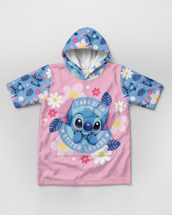 Producto - MAXIPONCHO TOALLA Stitch Spring R