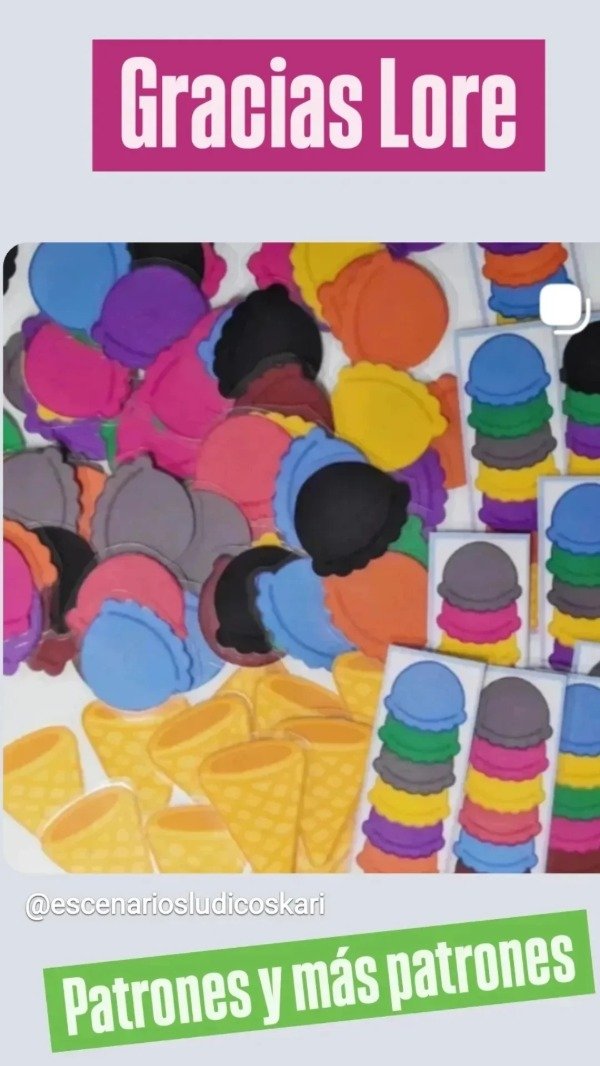 Producto - Tableros Patrones Helado