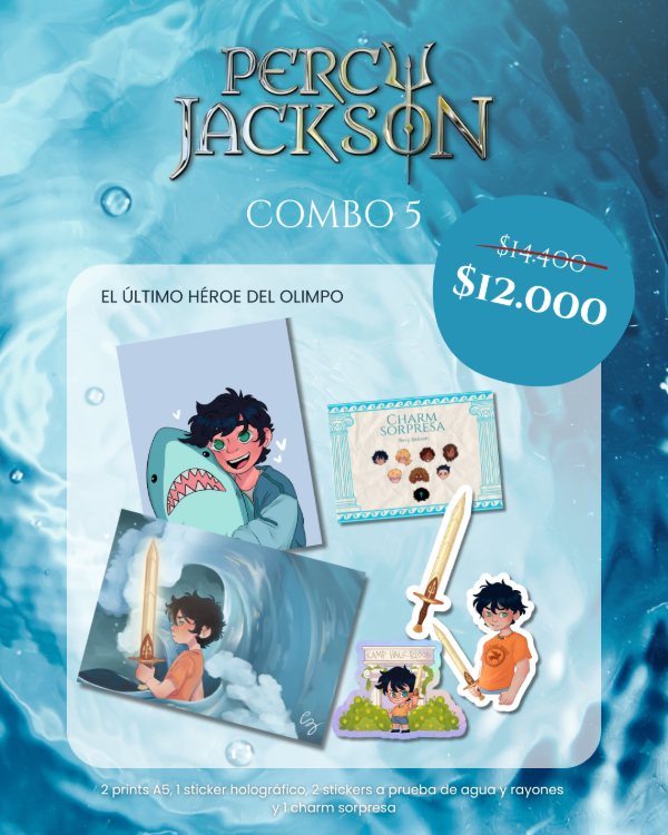 Producto - COMBO 5 - El último héroe del olimpo
