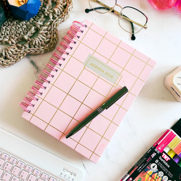 Producto - Agenda onix eco cuadrille DIARIA varios colores