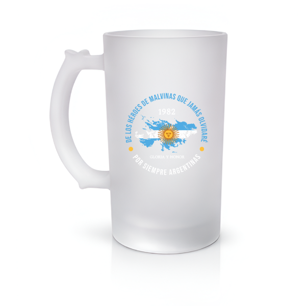 Producto - Chopp vidrio Esmerilado - Malvinas