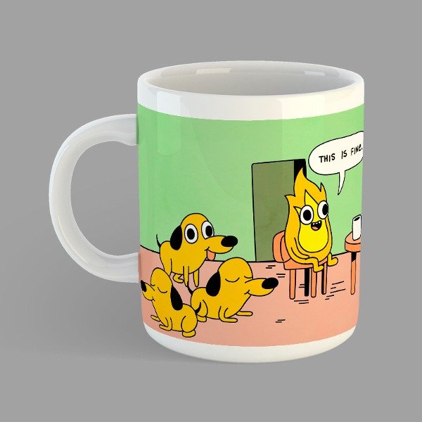 Producto - Taza This Is Fine