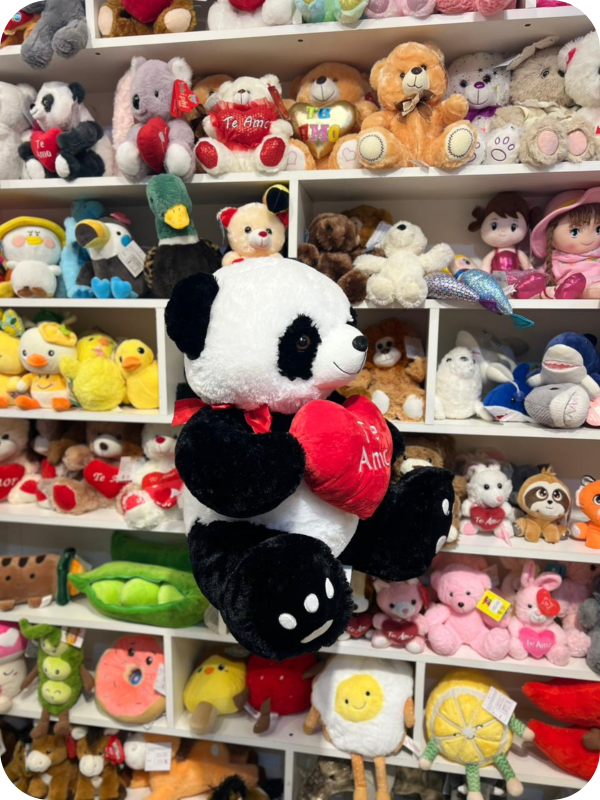 Producto - Panda con corazón grande