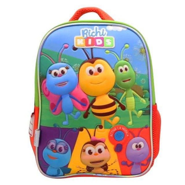 Producto - MOCHILA ESPALDA 12" BICHI KIDS - CRESKOO