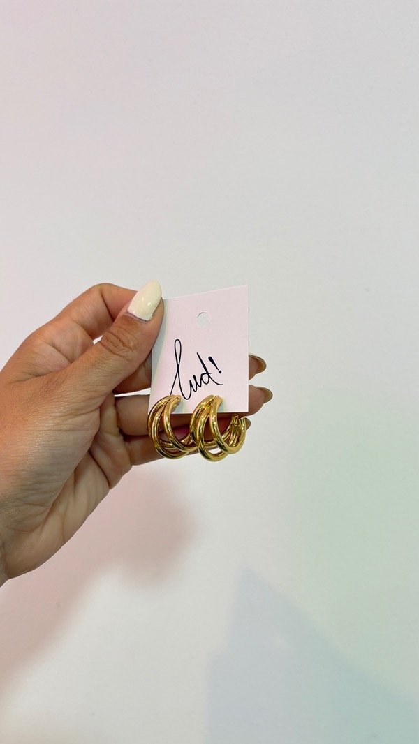 Producto - Aros TAMI dorado