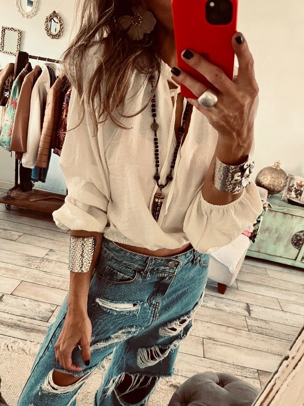 Producto - Blusa zara cruda - 1