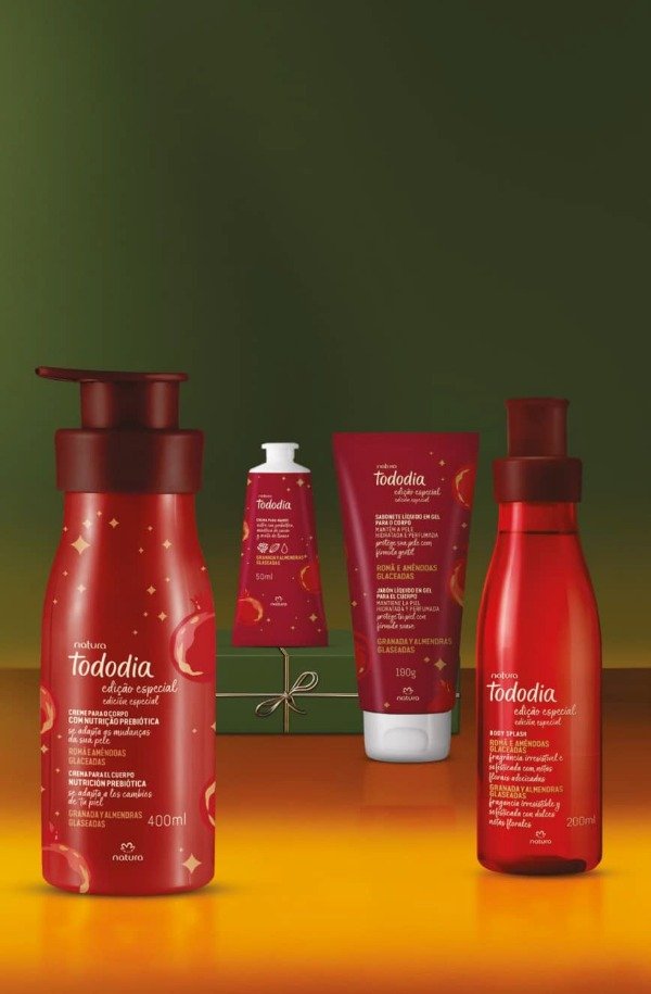 Producto - Kit Rutina Tododia granada y almendras glaseadas - Natura