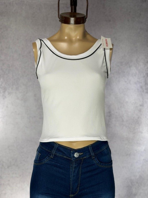 Producto - MUSCULOSA MITAR BLANCA MORLEY
