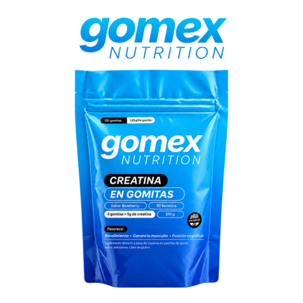 Producto - Gomitas de Creatina Monohidratada 5 Gr. Gomex - Rinde 30 días - 0