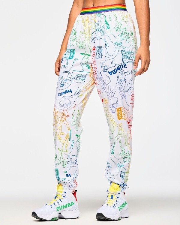 Producto - Zumba Elastic Waistband Slouch Woven Pants - 2