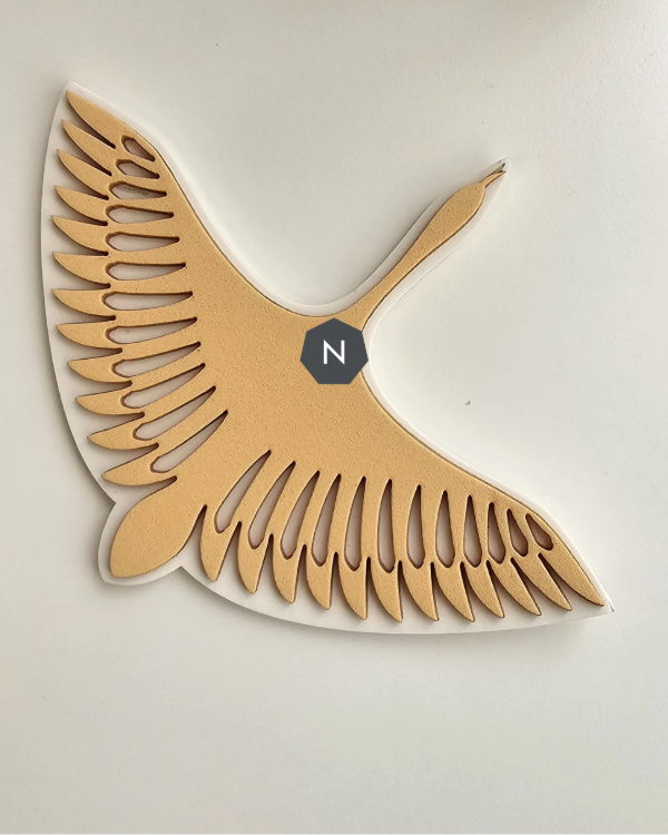 Producto - Sello de goma para estampar  - Pájaro