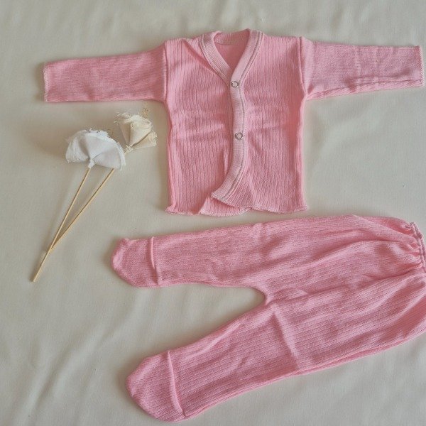 Producto - Conjunto batita y ranita RN rosa