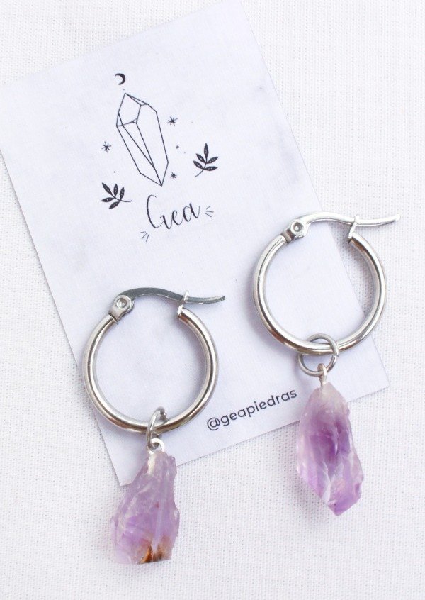 Producto - Aros Amatista