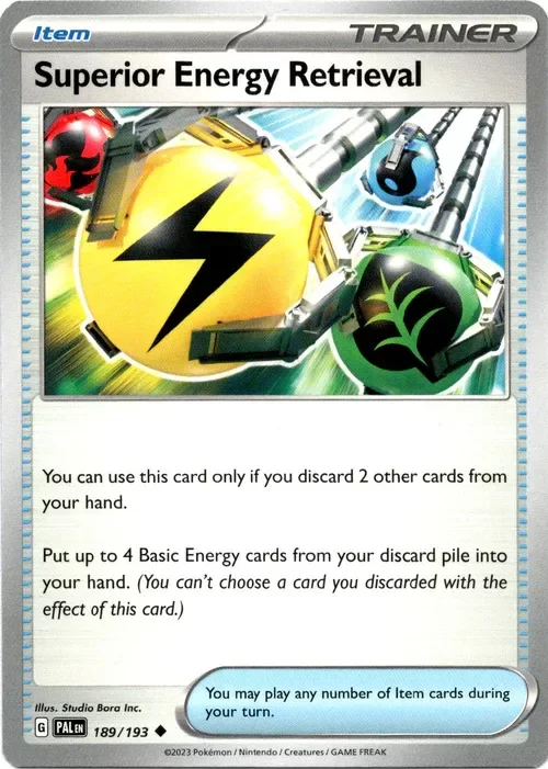 Producto - Superior Energy Retrieval - 189/193 - Paldea Evolved
