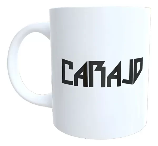Producto - Taza - Carajo logo 1