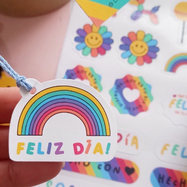 Producto - Tags Arco Iris