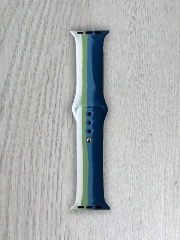 Producto - CORREA MALLA DE SILICONA RAYADA PARA APPLE WATCH 38/40/41MM Y SERIE 10/11 42MM