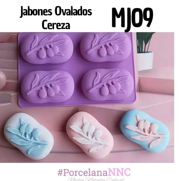 Producto - Jabones Ovalados  Cereza MJ09