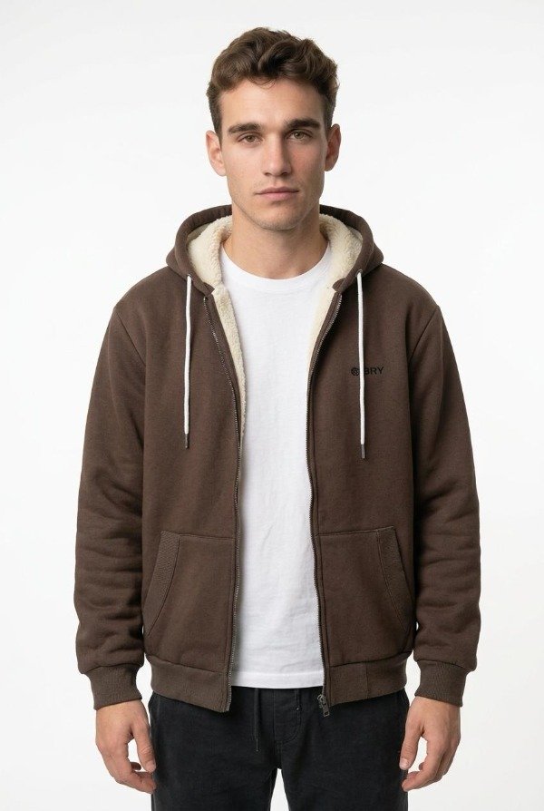 Producto - CAMPERA CANGURO SPY LIMITED SIBERIA C/CORDERITO MARRON - 0